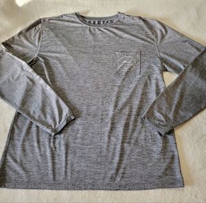 Salt Life Mens Long Sleeve Performance Graphic Shirt Pocket XL